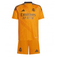 Dětský fotbalový dres Real Madrid 2024-25 Venkovní Krátký Rukáv (+ trenýrky)